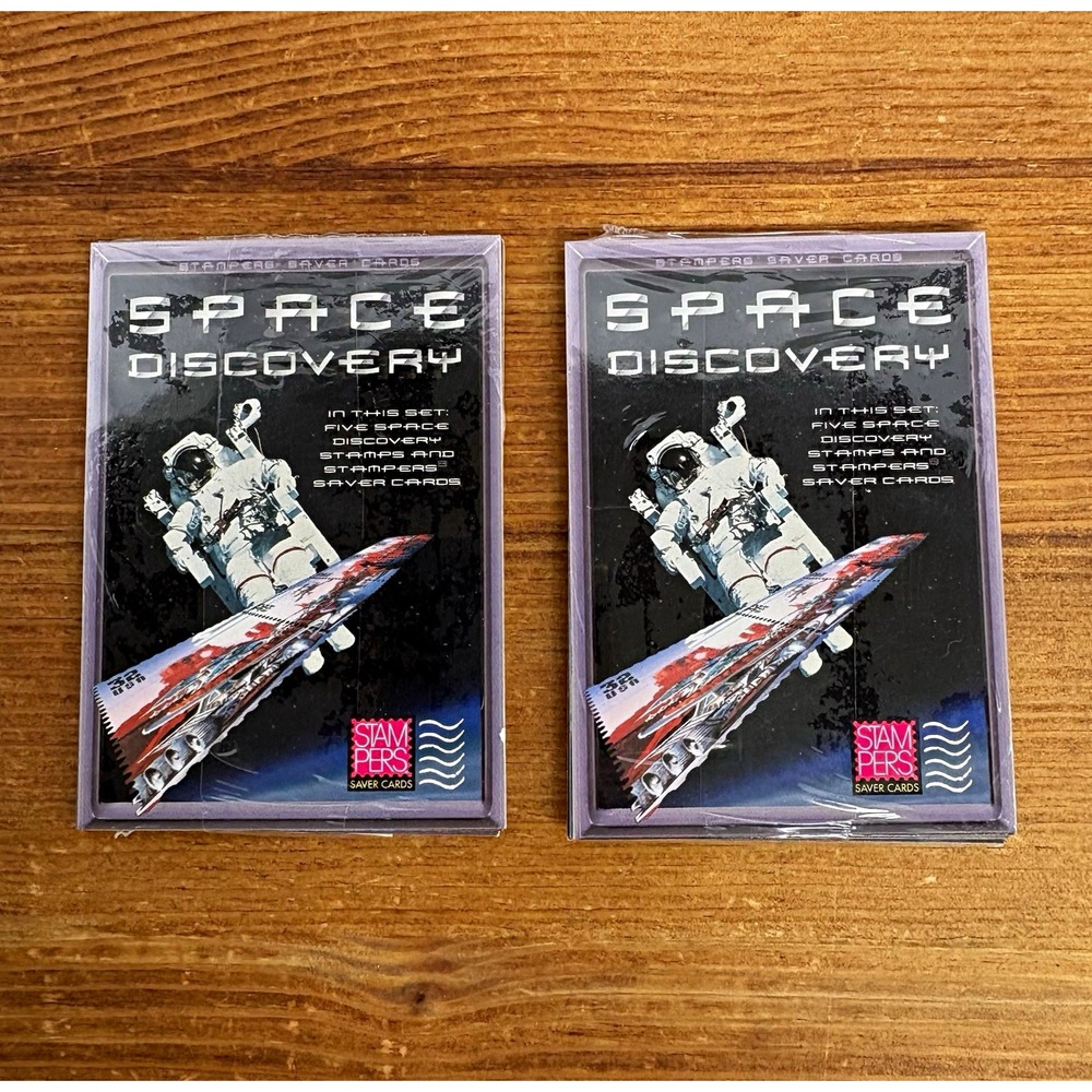 Stampers Saver Cards Space Discovery Lot of 2